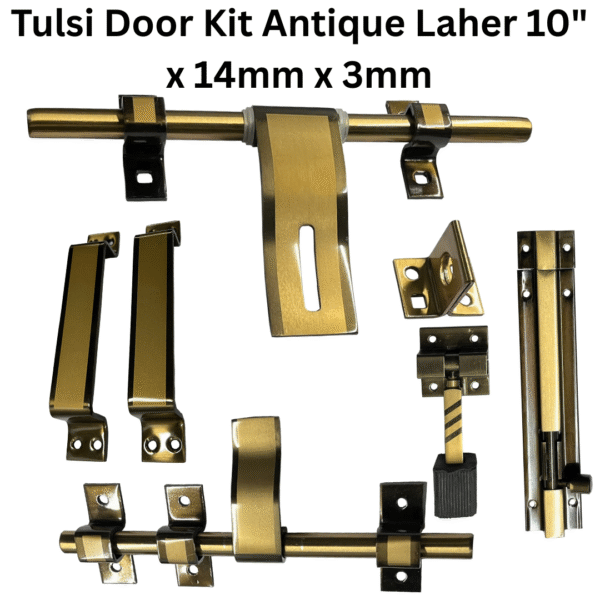 Door Kit Antique Laher 10 x 14mm x 3mm