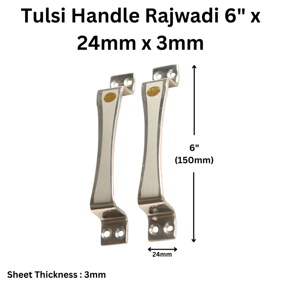 Handle Rajwadi 6 x 24mm x 3mm