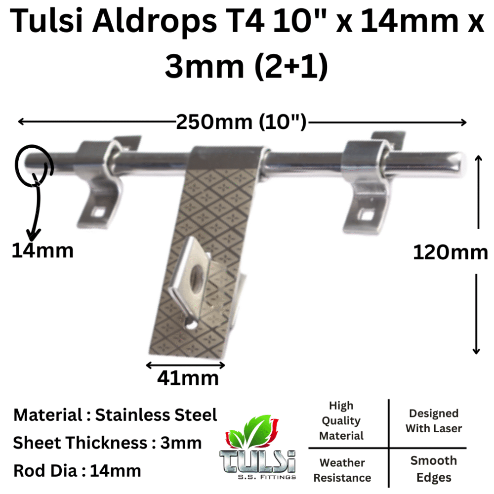 Aldrops T4 10 x 14mm x 3mm (2+1)