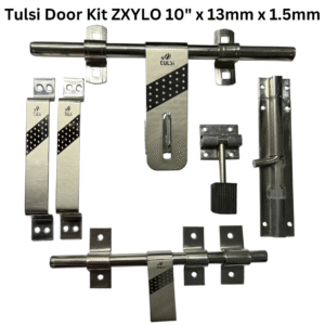 Tulsi S S Door Kit Laser Zxylo 10" x 13mm x 1.5mm Stainless Steel (Pack of 1Set)