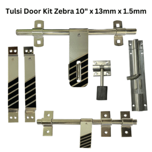 S S Door Accessories Zebra 10" x 13mm x 1.5mm (Pack of 1Set)