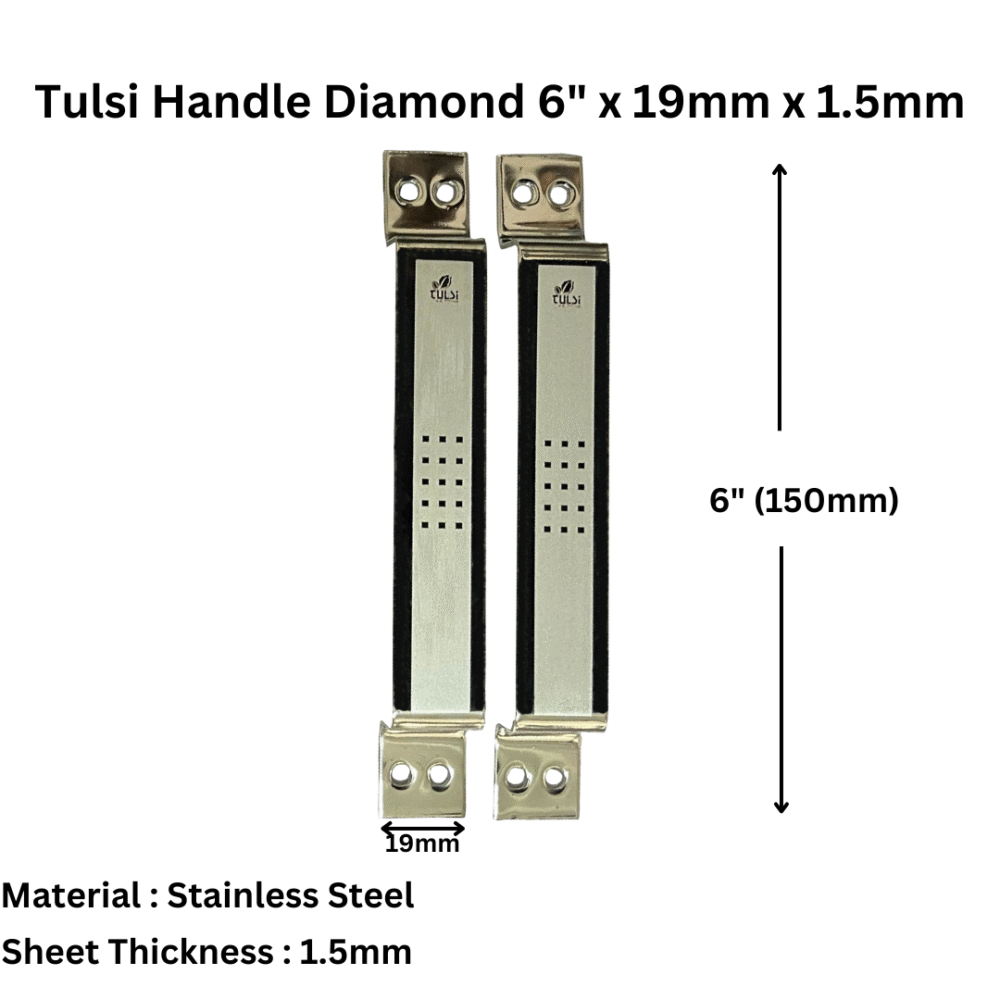 Handle Diamond 6 x 19mm x 1.5mm