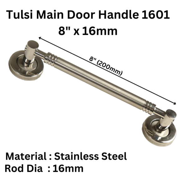 Main Door Handle 1601 8 x 16mm