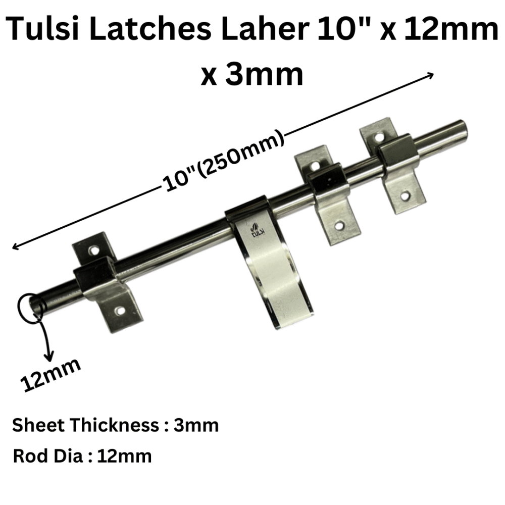 Latches Laher 10 x 12mm x 3mm
