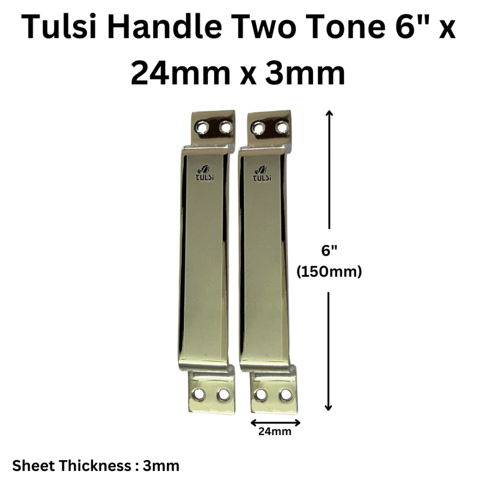 Handle Two Tone 6 x 24mm x 3mm
