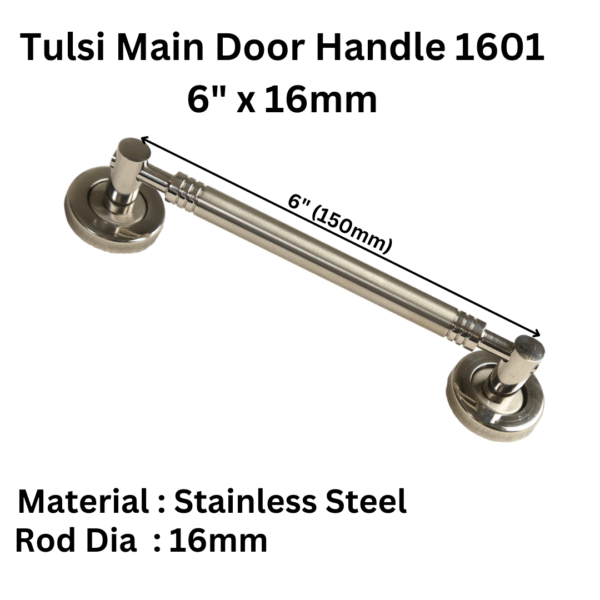 Main Door Handle 1601 6 x 16mm