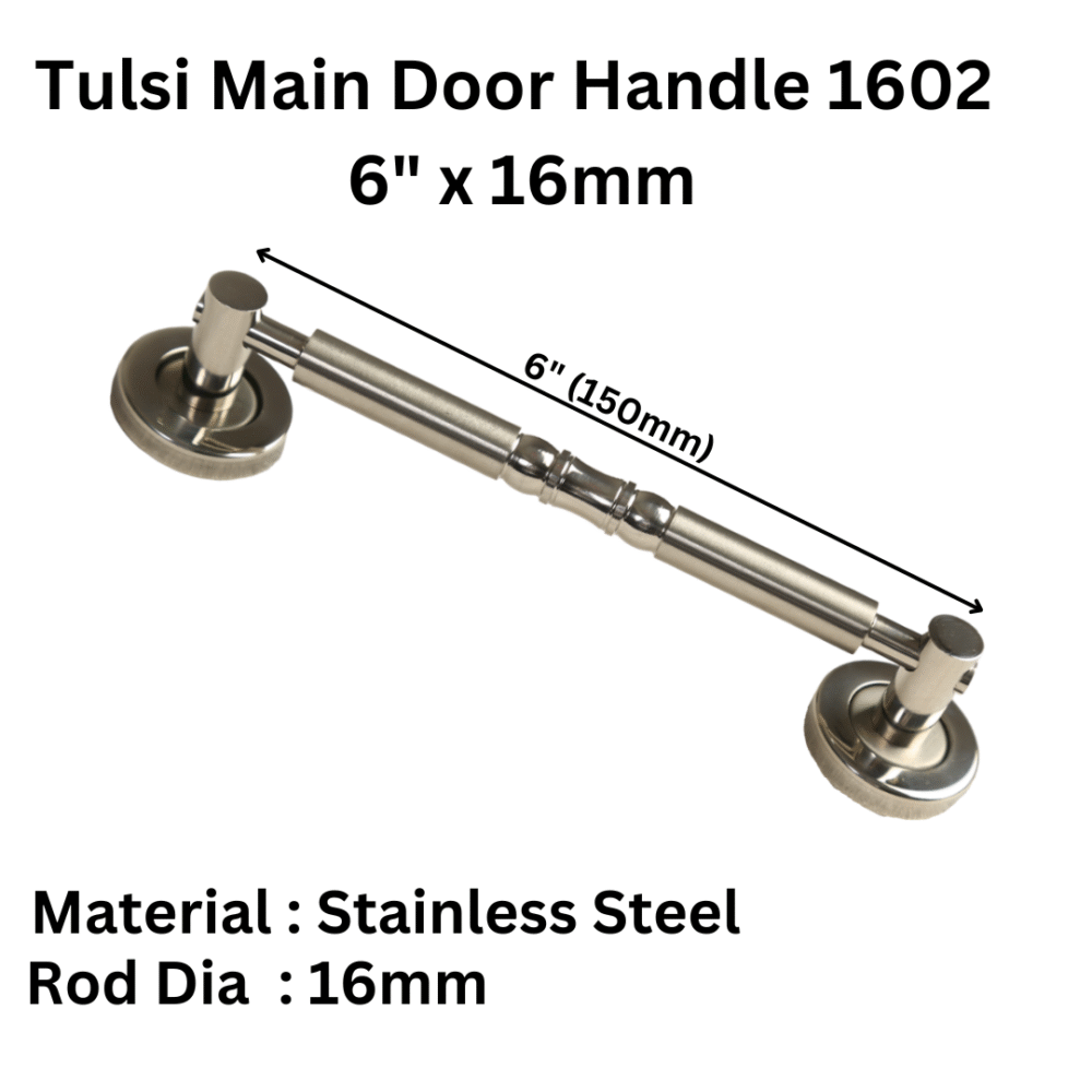 Main Door Handle 1602 6 x 16mm