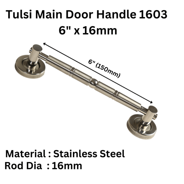 Main Door Handle 1603 6 x 16mm